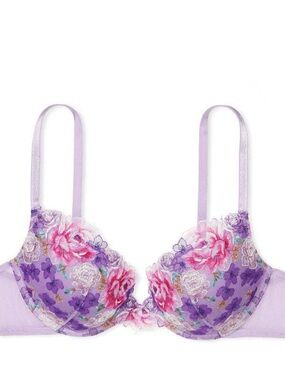 Victoria’s Secret Dream Angels Floral Embroidered push up bra NWOT